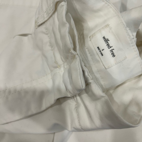 Wilfrid tapered trousers - white - Picture 3 of 3